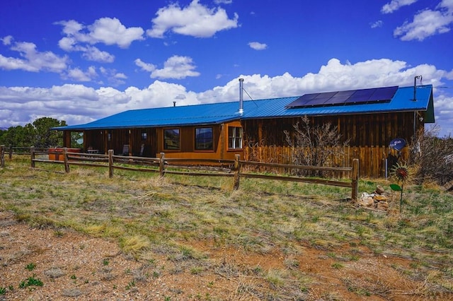 4131 County Rd 510, Walsenburg, CO 81055 - rear view of property featuring metal roof