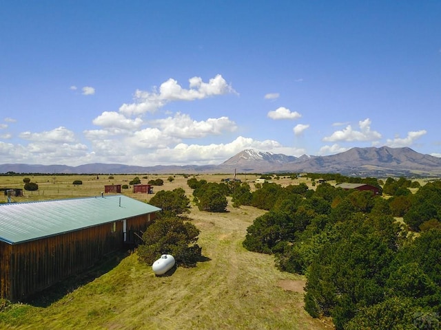 4131 County Rd 510, Walsenburg, CO 81055 - property view of mountains featuring a rural view