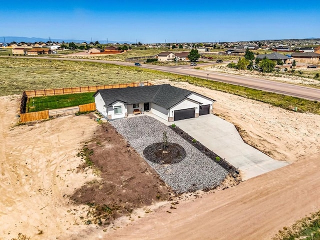 1207 N Jon Ln, Pueblo West, CO 81007 - aerial view of property and surrounding area