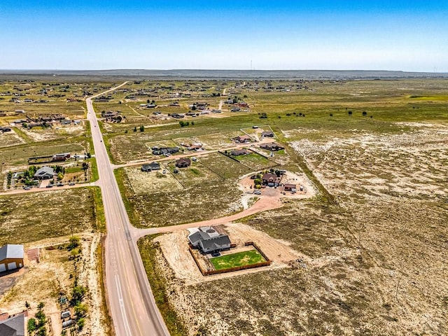 1207 N Jon Ln, Pueblo West, CO 81007 - aerial view of property and surrounding area with rural landscape
