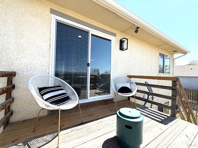 326 W Golden Eagle Way Unit 328, Pueblo West, CO 81007 - view of wooden terrace