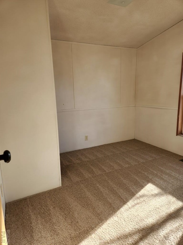 spare room with carpet floors