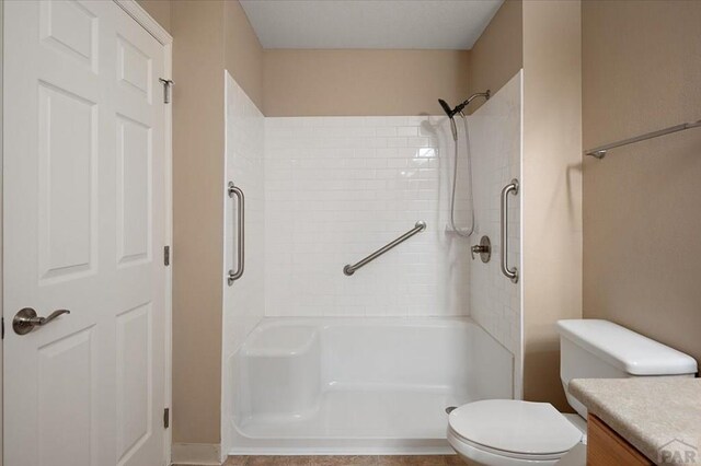 4317 Outlook Blvd Unit D, Pueblo, CO 81008 - full bathroom with toilet and vanity