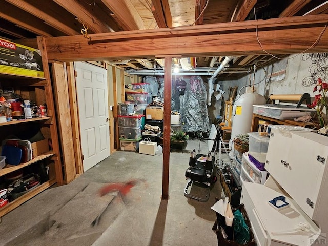 743 G St, Two Buttes, CO 81084 - view of unfinished basement