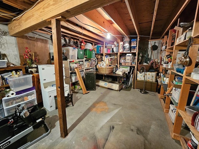 743 G St, Two Buttes, CO 81084 - view of unfinished below grade area