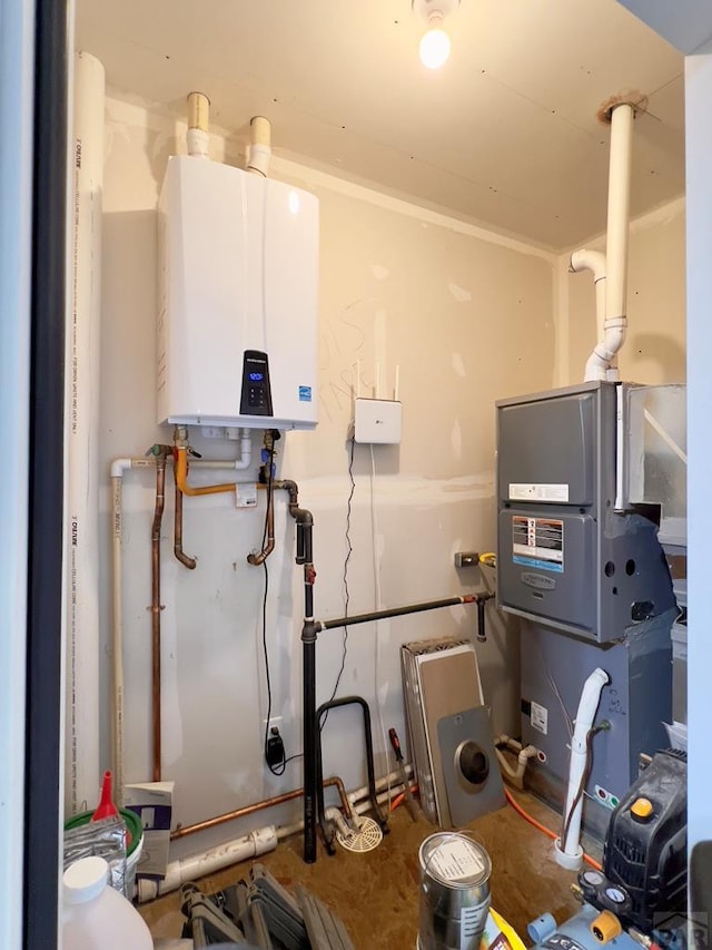 439 N Mitford Dr, Pueblo West, CO 81007 - utility room with water heater