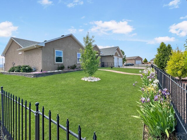 439 N Mitford Dr, Pueblo West, CO 81007 - view of yard