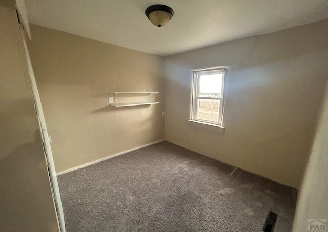 unfurnished bedroom with carpet