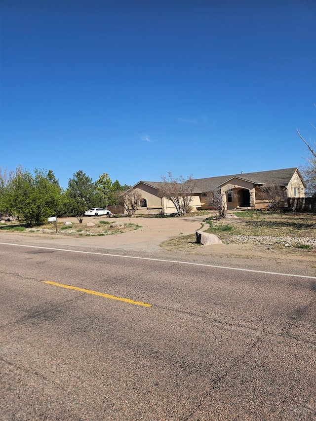 view of ranch-style home