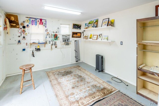 1329 Alexander Cir, Pueblo, CO 81001 - misc room with radiator heating unit and cooling unit