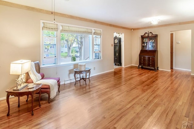 1329 Alexander Cir, Pueblo, CO 81001 - living area with light wood-type flooring and baseboards
