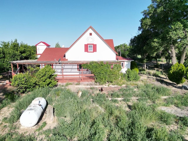 17345 US Highway 50, Las Animas, CO 81054 - rear view of property with a deck