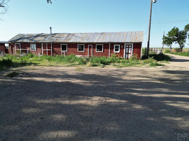 17345 US Highway 50, Las Animas, CO 81054 - view of front of property featuring a metal roof
