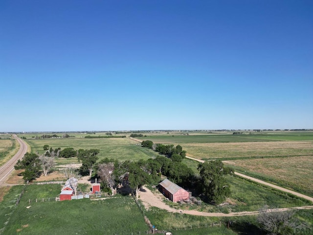 17345 US Highway 50, Las Animas, CO 81054 - aerial view of property's location featuring rural landscape