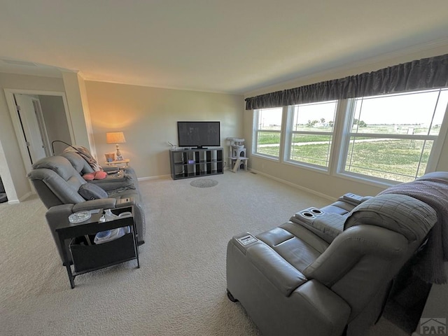 15406 County Rd E.25, Ordway, CO 81063 - living area with carpet flooring