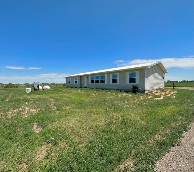 15406 County Rd E.25, Ordway, CO 81063 - view of front of house with a front lawn