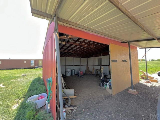 15406 County Rd E.25, Ordway, CO 81063 - view of parking with a pole building