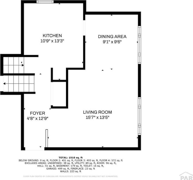 130 Montcalm Dr, Pueblo, CO 81005 - view of home floor plan