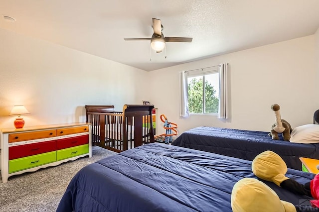 3603 Bobcat Ln, Pueblo, CO 81005 - bedroom featuring carpet and ceiling fan