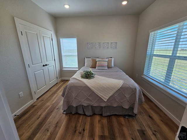 28781 County Rd 24.6, Springfield, CO 81073 - bedroom featuring wood finished floors, baseboards, and recessed lighting