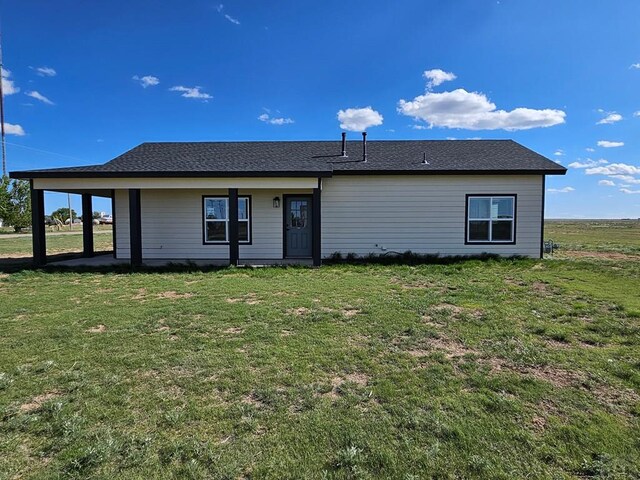 28781 County Rd 24.6, Springfield, CO 81073 - back of house featuring a yard