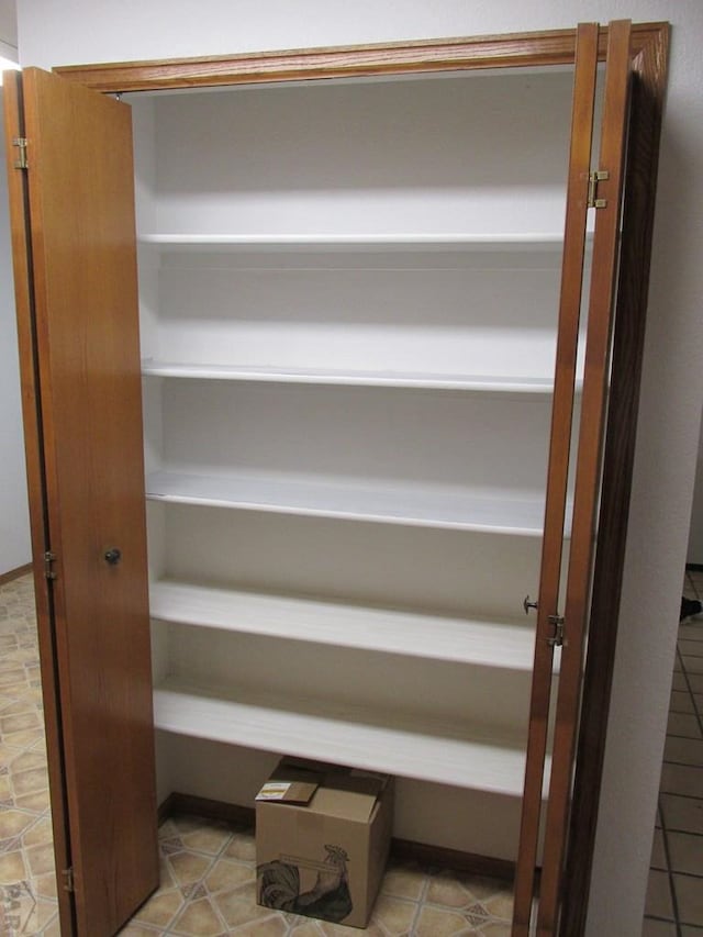 view of closet
