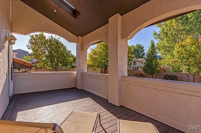 exterior space featuring a fenced backyard