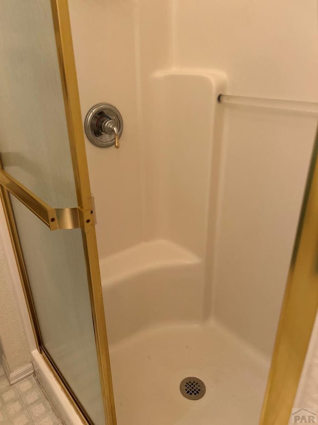 full bath with a stall shower