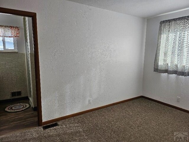 1640 Wabash Ave, Pueblo, CO 81004 - unfurnished room featuring a textured wall, carpet floors, and baseboards