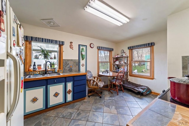 10511 Apache City Rd, Rye, CO 81069 - interior space featuring baseboards and a sink