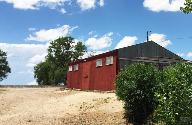 view of outdoor structure