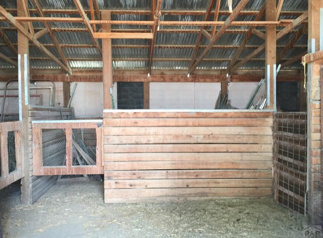 view of stable