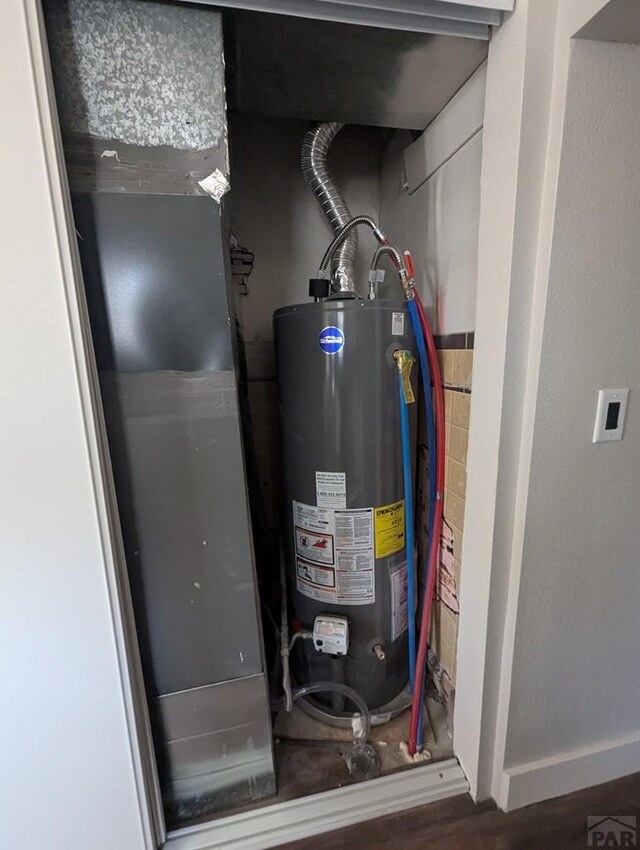 utilities with gas water heater