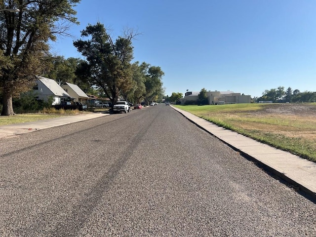 view of street featuring sidewalks