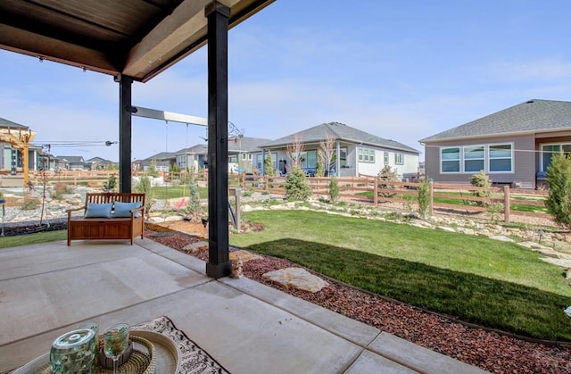 6639 Enclave Vista Loop, Colorado Springs, CO 80924 - view of patio with a residential view