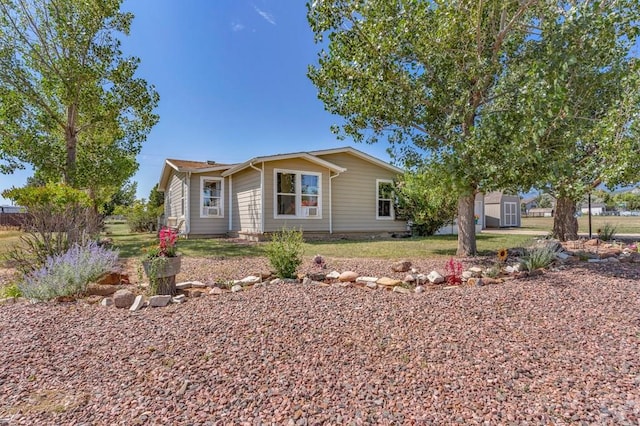 view of ranch-style home