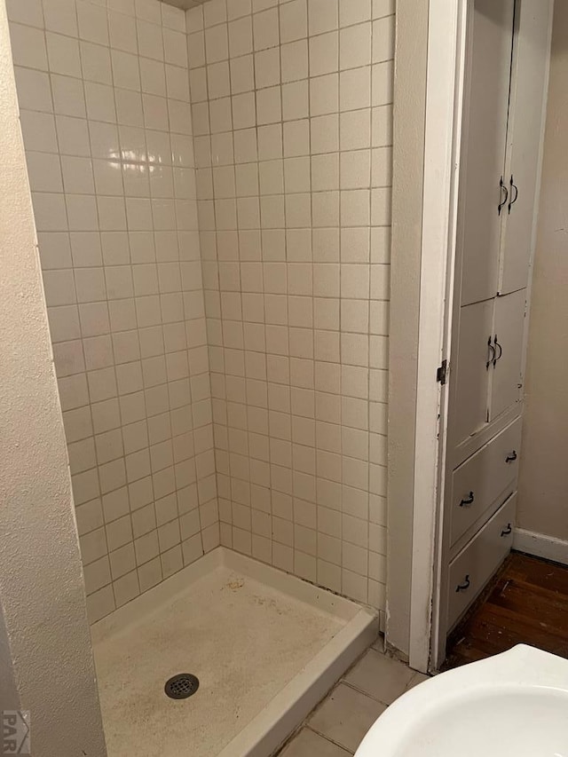 full bath featuring a stall shower