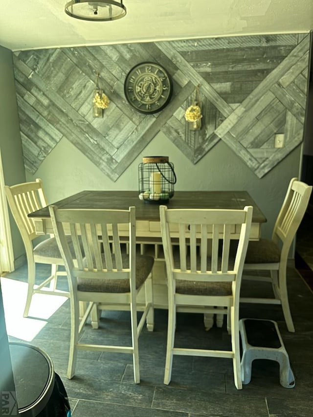 view of dining space