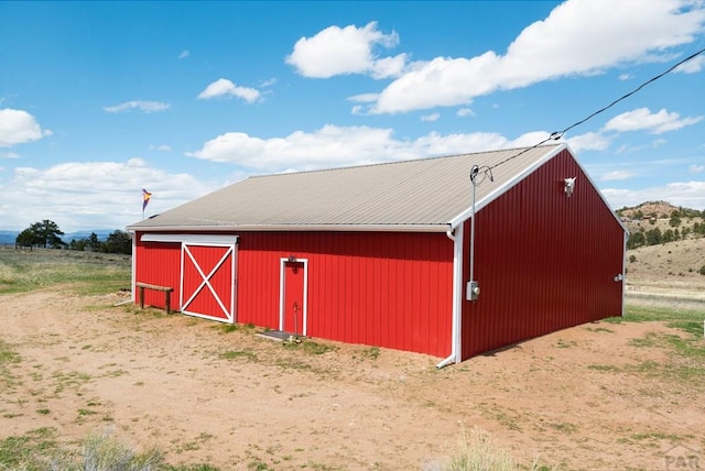 311 Knickerbocker Rd, Silver Cliff, CO 81252 - view of pole building