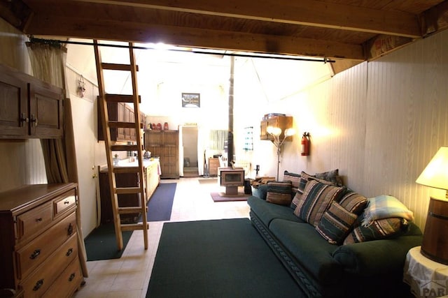 view of below grade area