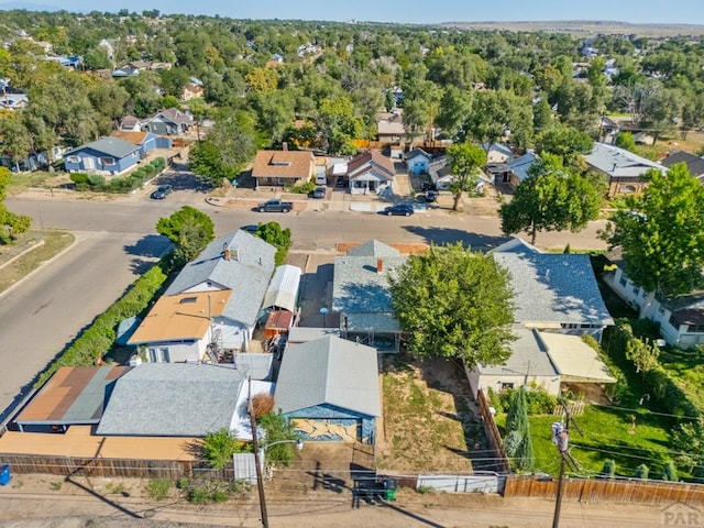 1908 E 5th St, Pueblo, CO 81001 - aerial perspective of suburban area